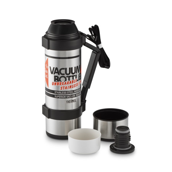 Термос Thermos NCB-1200 Rocket Bottle 1,2L (Steel/Black; +36h/-36h)
